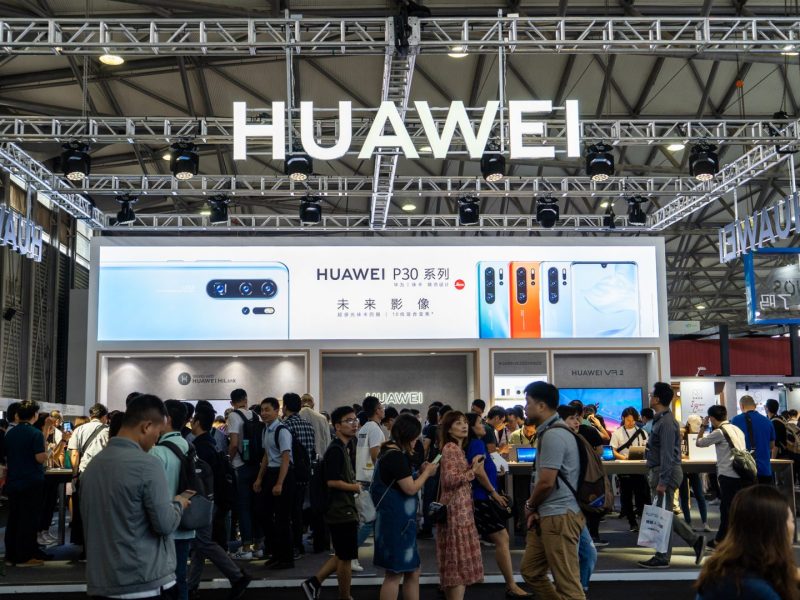 Huawei was present at CES Asia 2019 to showcase its latest consumer products in Shanghai, China on June 11, 2019. (Image credit: TechNode/Shi Jiayi)